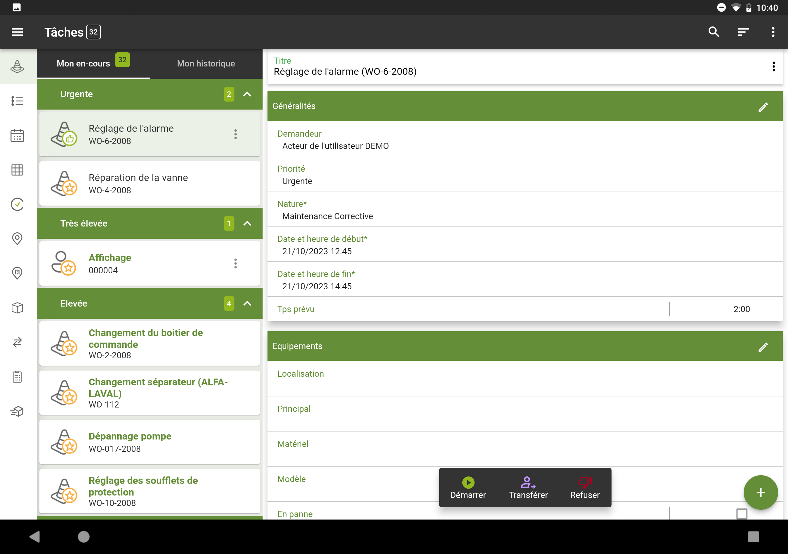 tablette liste